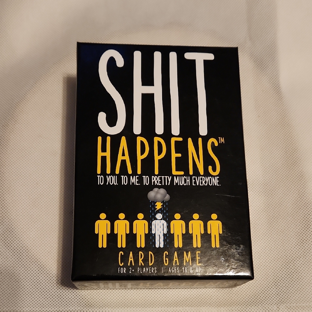 Shit Happens Adult Card Game 2016 NEW